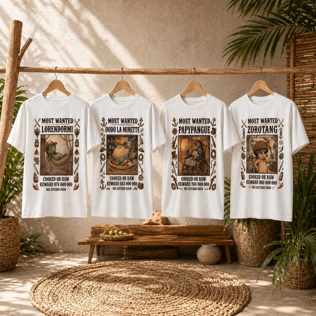 T-shirt Most Wanted NDC