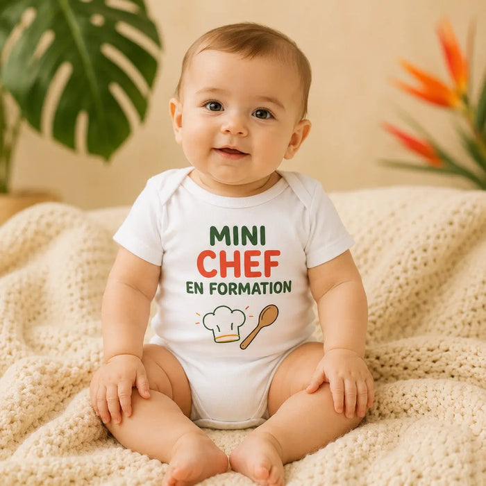 Body bébé NDC — Mini chef en formation