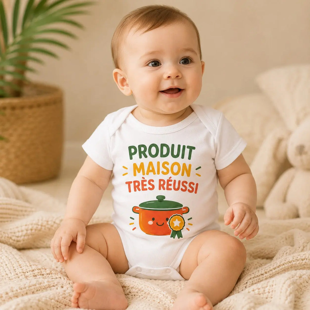 Body bébé NDC — Produit maison très réussi