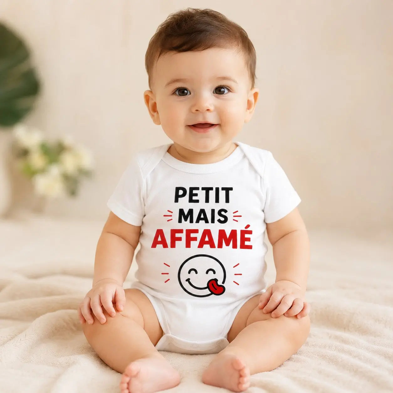 Body bébé NDC — Petit mais affamé blanc - porté mannequin bébé