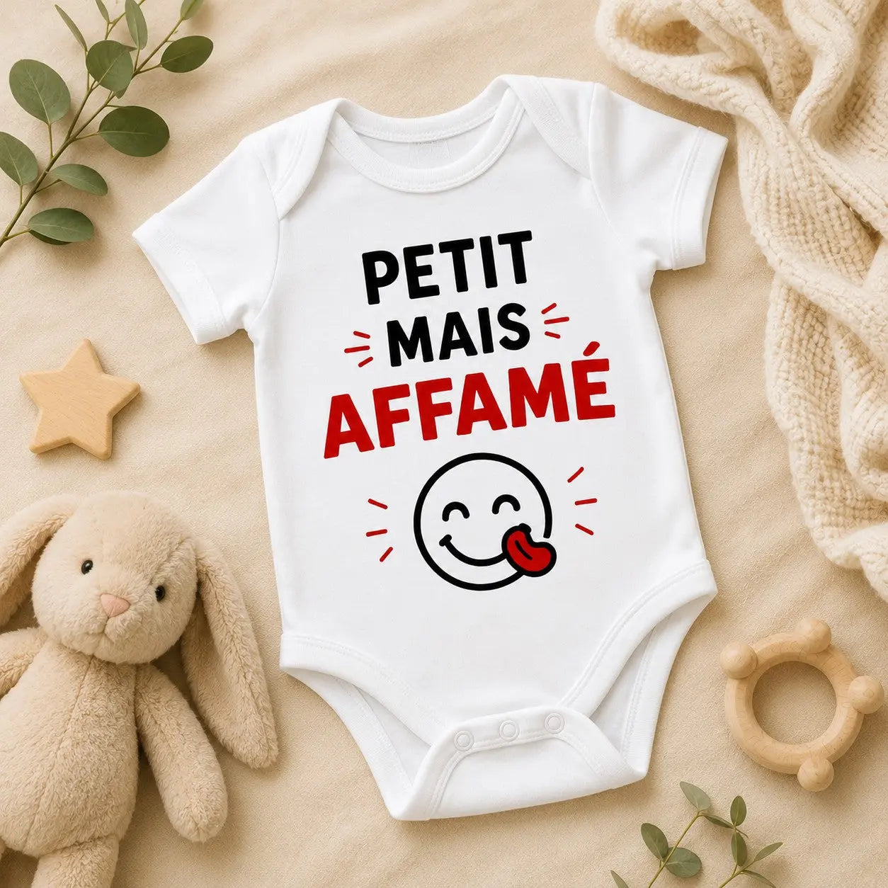 Body bébé NDC — Petit mais affamé blanc - lifestyle
