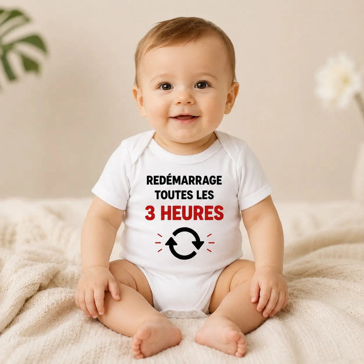 Body bébé NDC — Redémarrage toutes les 3 heures