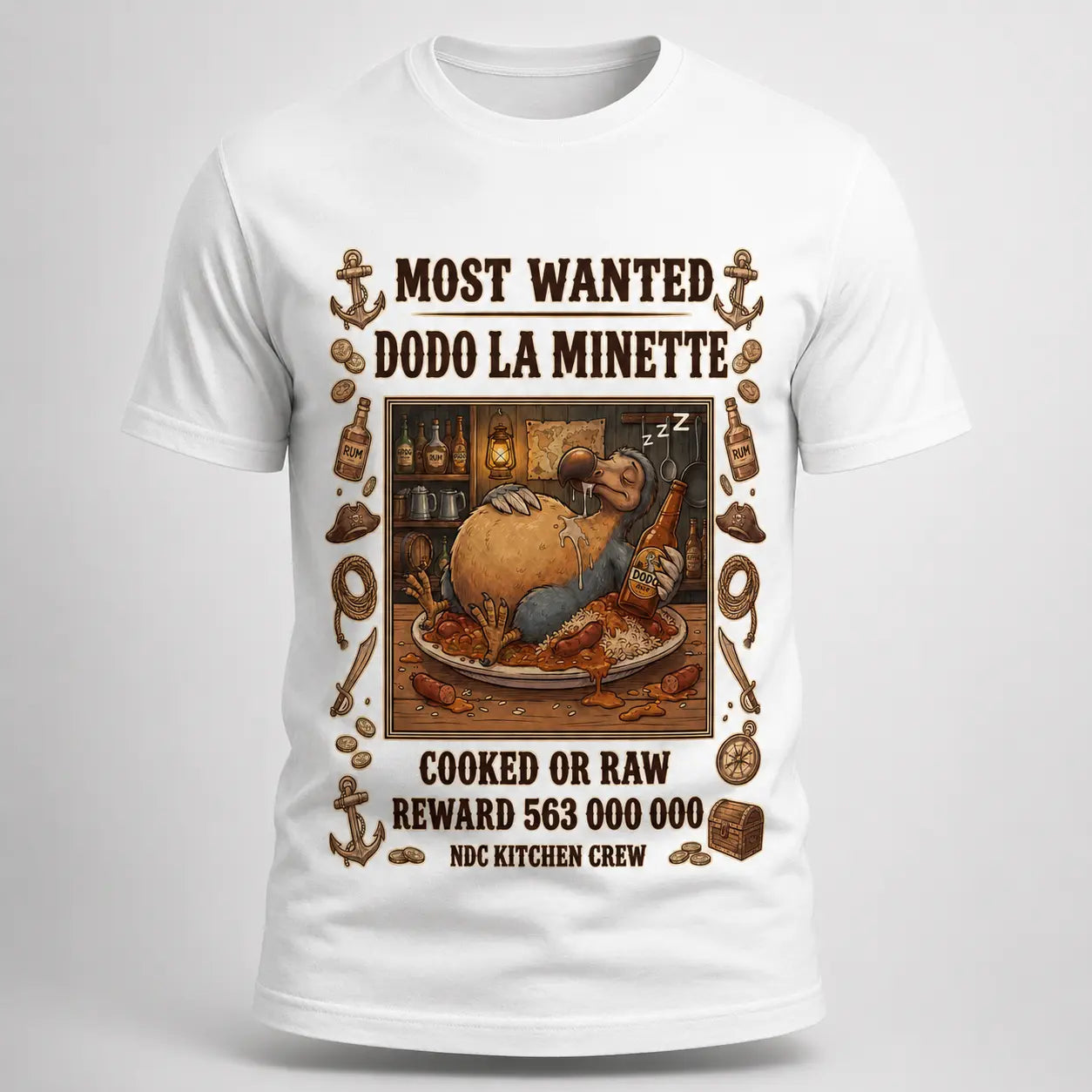 T-shirt NDC — Dodo La Minette Natural Di Cooking
