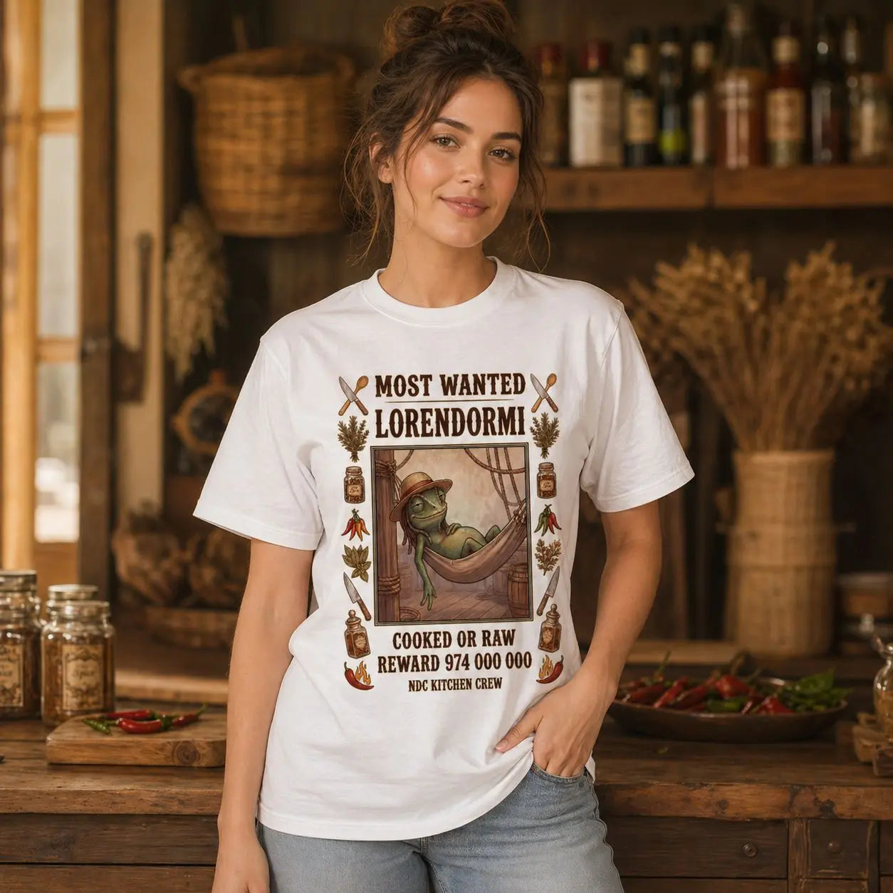 T-shirt NDC — Lorendormi Natural Di Cooking