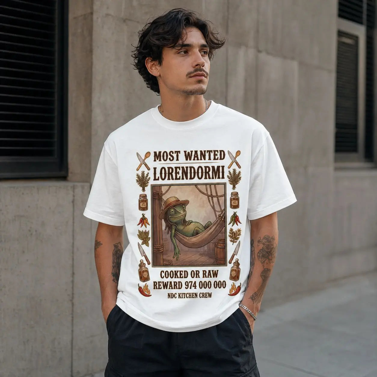 T-shirt NDC — Lorendormi Natural Di Cooking