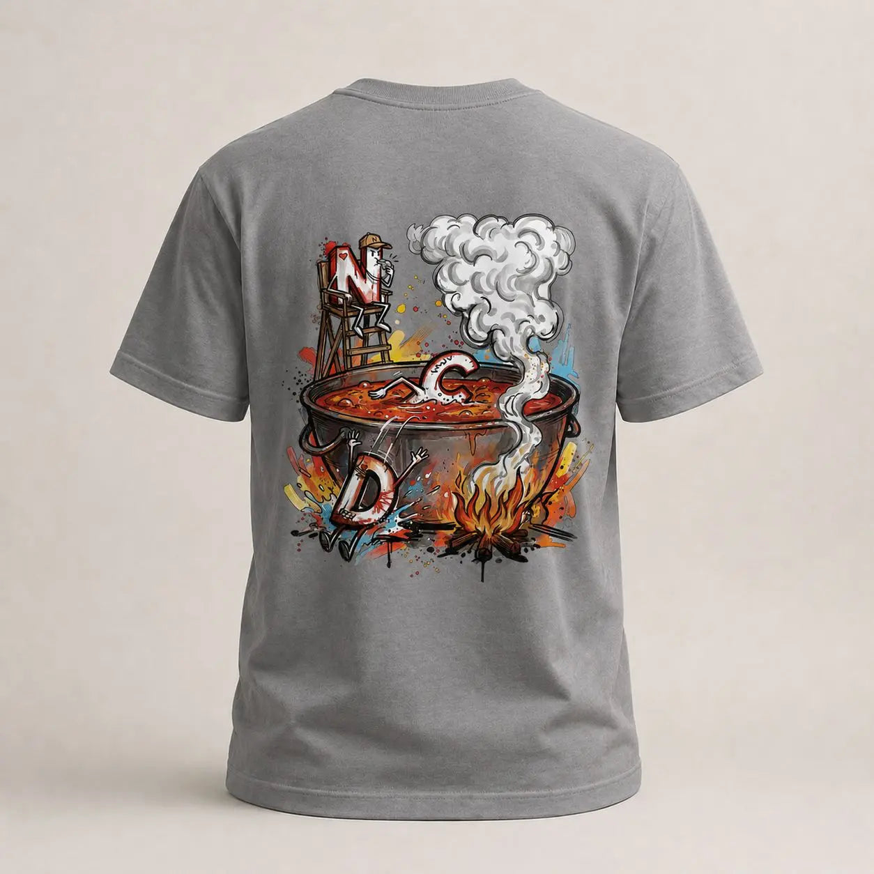T-shirt NDC — Marmite Splash 974 Natural Di Cooking
