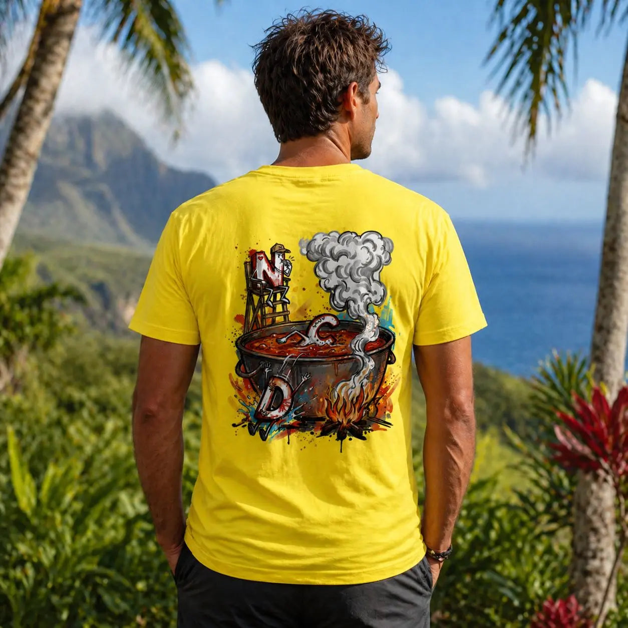 T-shirt NDC — Marmite Splash 974 Natural Di Cooking
