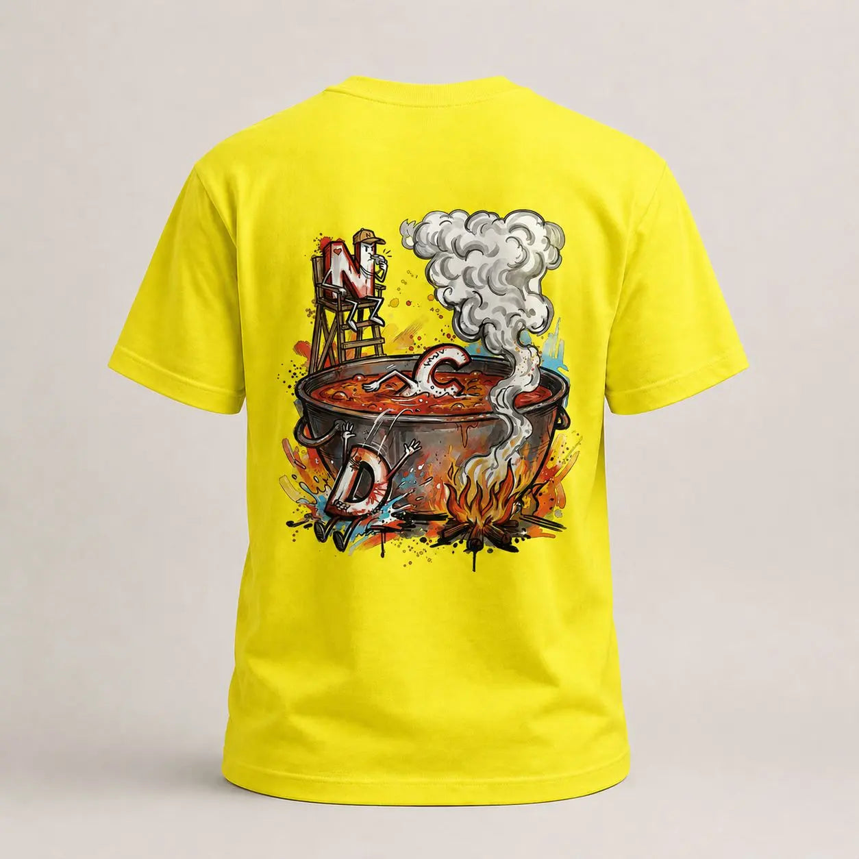 T-shirt NDC — Marmite Splash 974 Natural Di Cooking