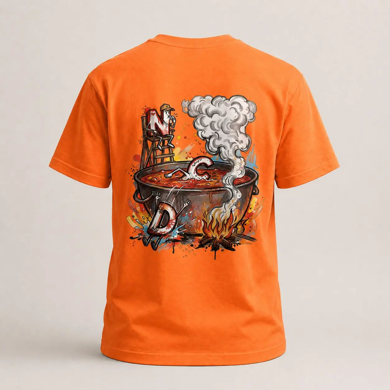 T-shirt NDC — Marmite Splash 974 Natural Di Cooking