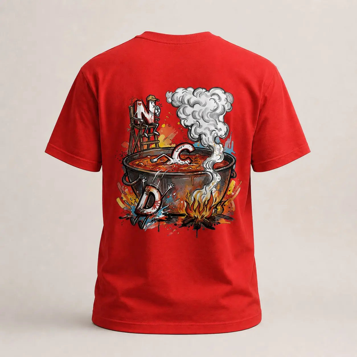 T-shirt NDC — Marmite Splash 974 Natural Di Cooking
