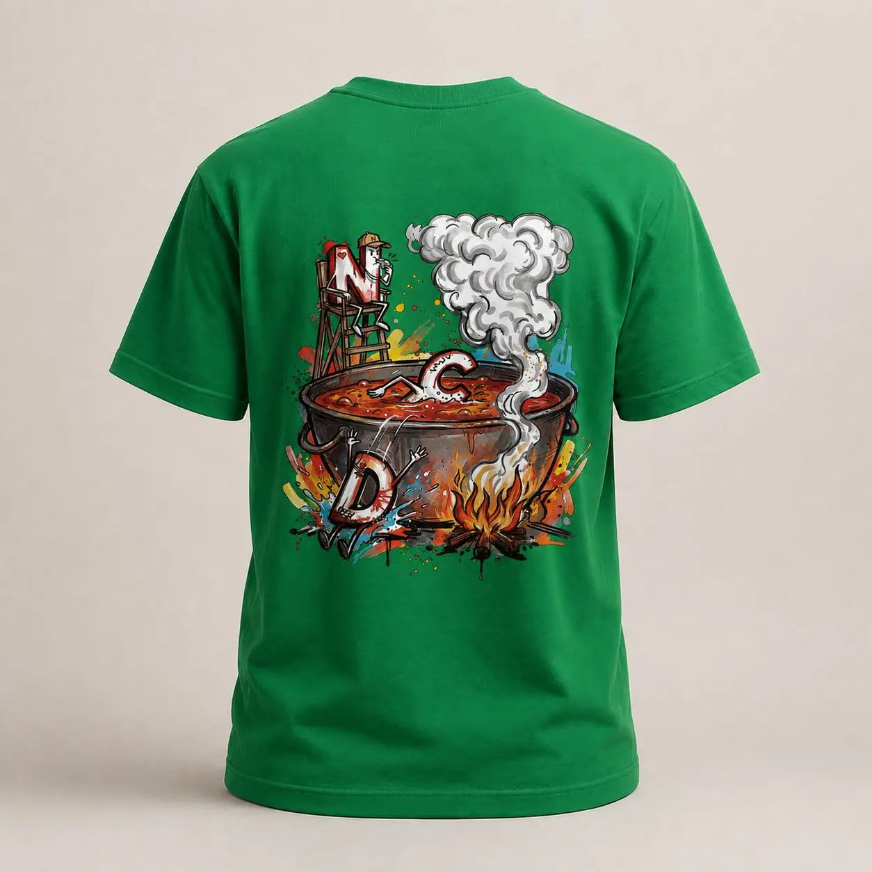 T-shirt NDC — Marmite Splash 974 Natural Di Cooking
