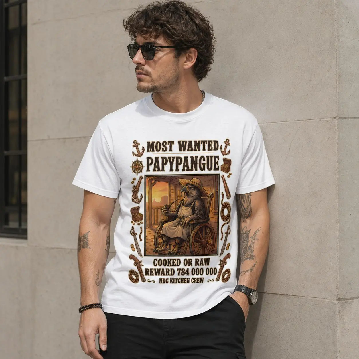 T-shirt NDC — Papypangue Natural Di Cooking