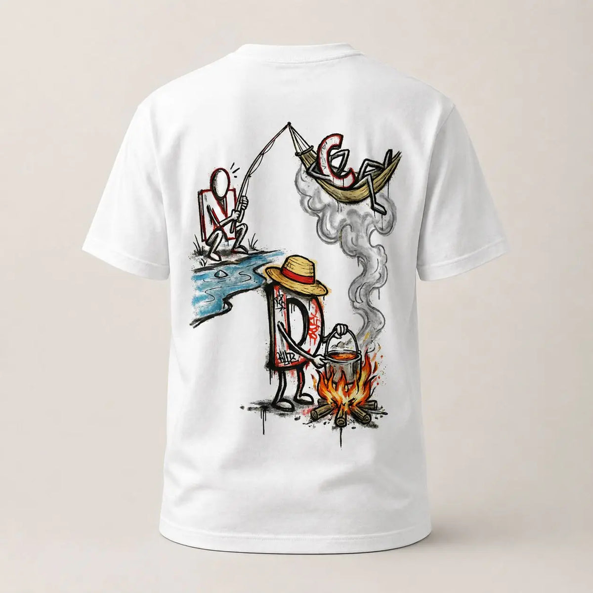 T-shirt NDC — River Di Fire 974