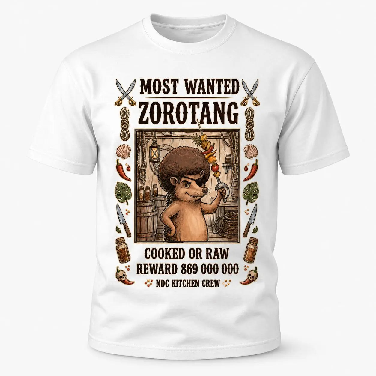 T-shirt NDC — Zorotang Natural Di Cooking