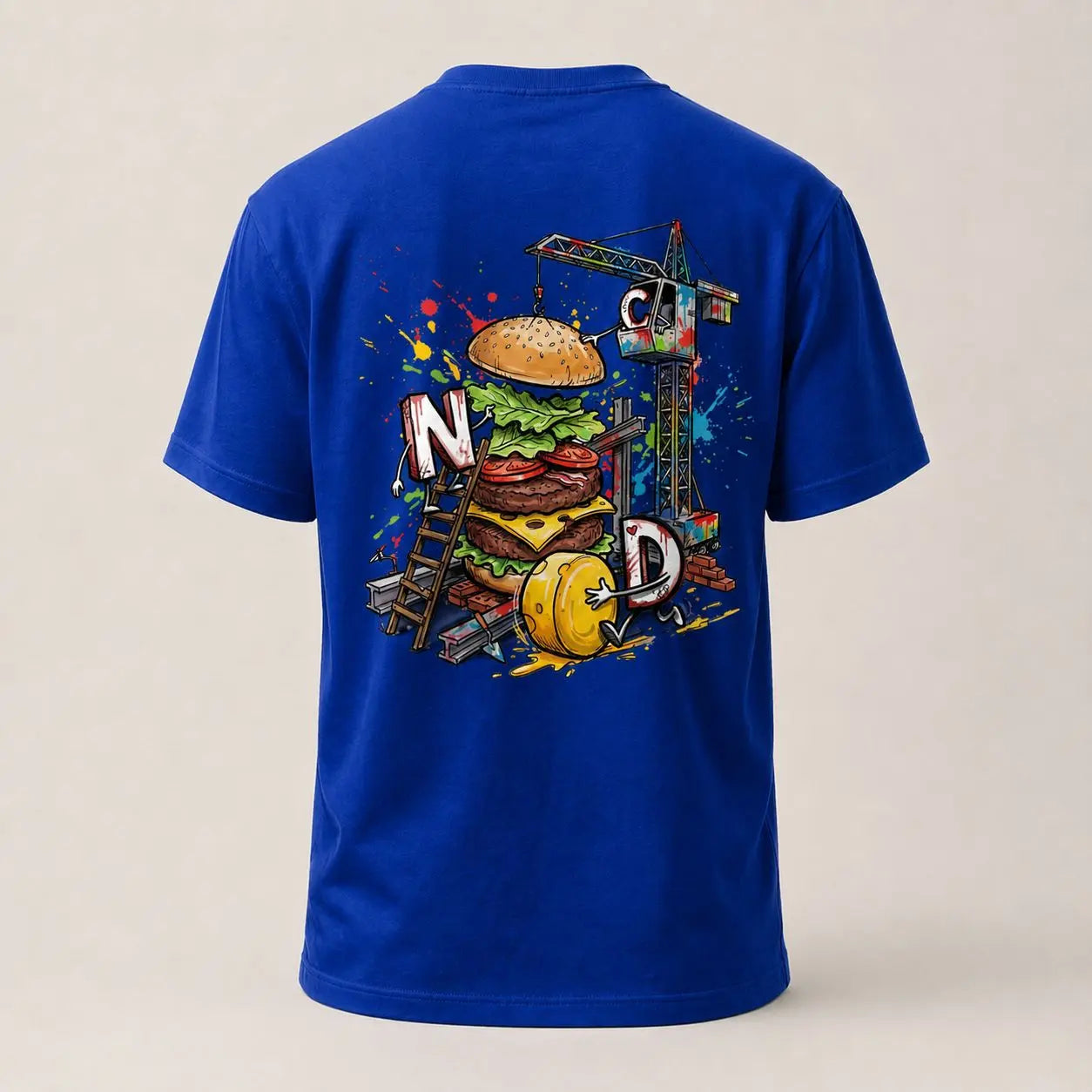 T-shirt NDC — Burger Builder 974 Natural Di Cooking