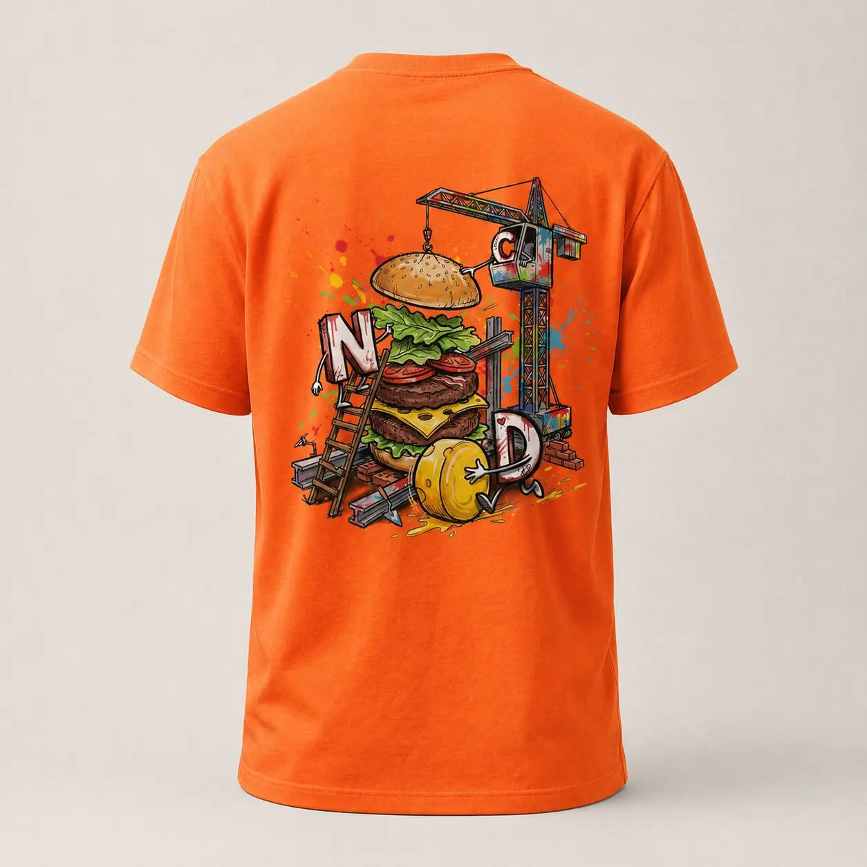 T-shirt NDC — Burger Builder 974 Natural Di Cooking