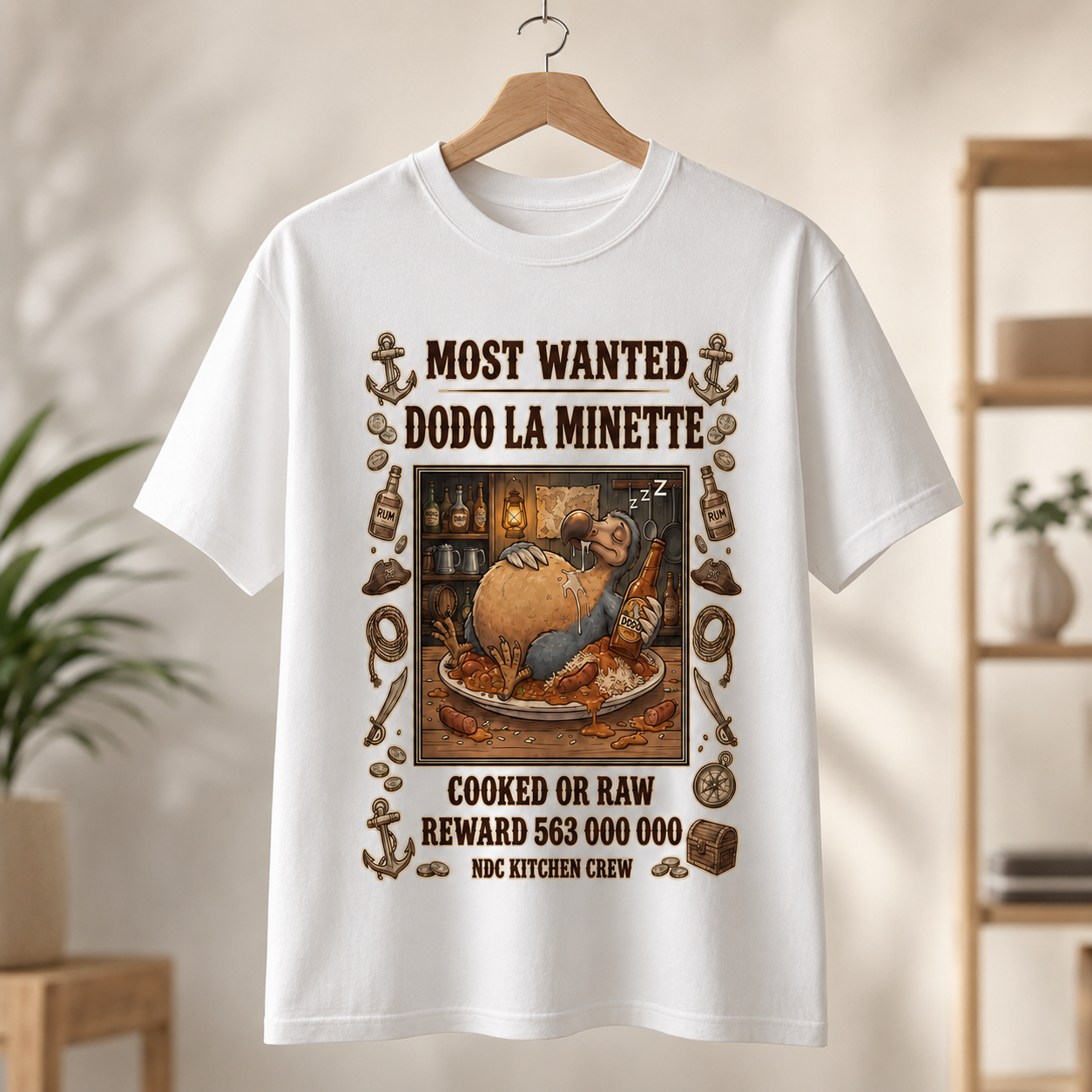 T-shirt NDC — Dodo La Minette Natural Di Cooking