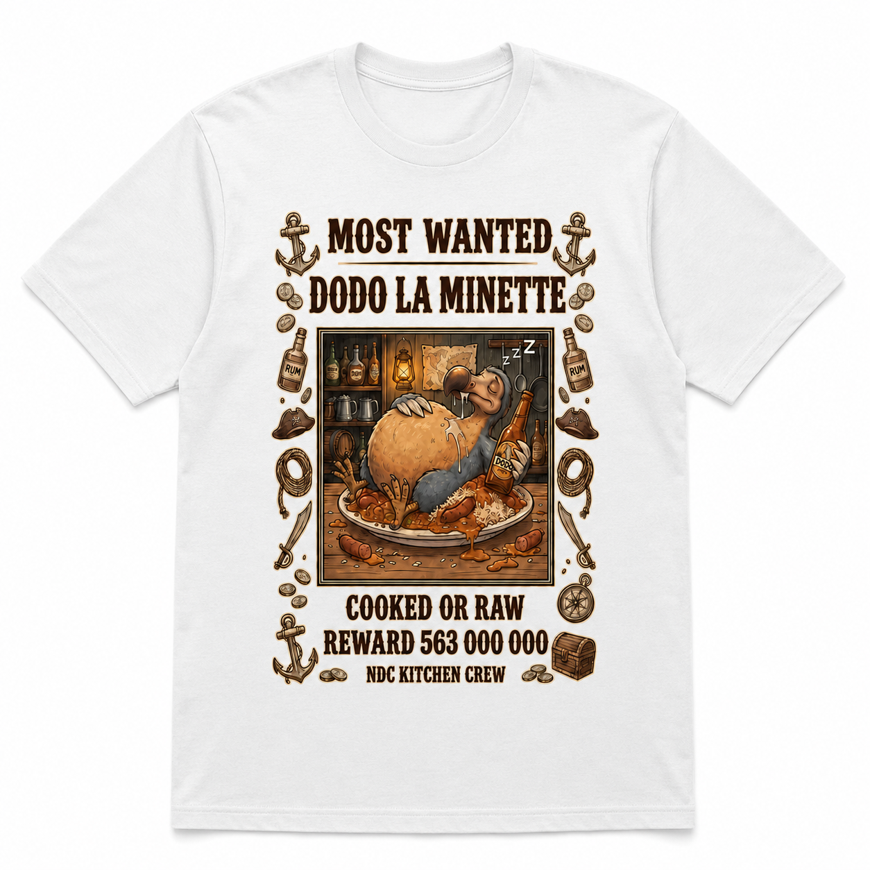 T-shirt NDC — Dodo La Minette Natural Di Cooking