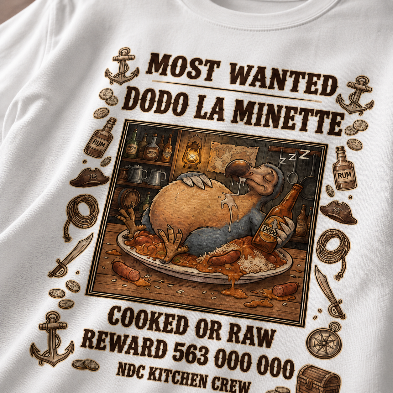 T-shirt NDC — Dodo La Minette Natural Di Cooking