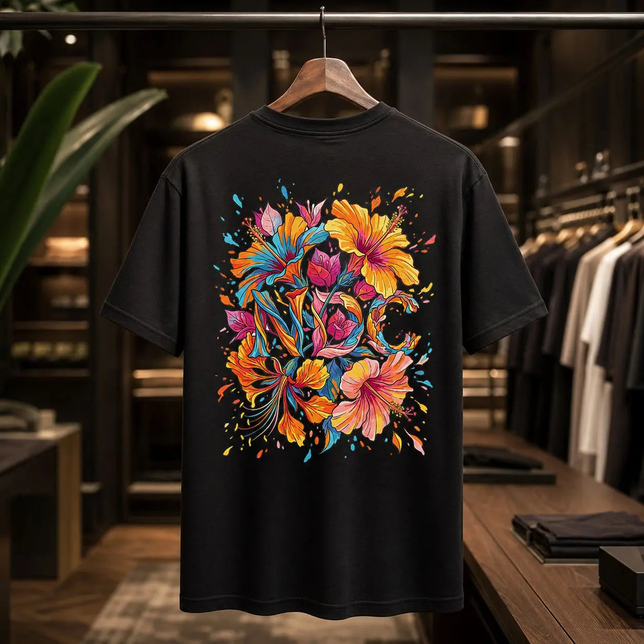 T-shirt NDC Fleur Éclatante Natural Di Cooking