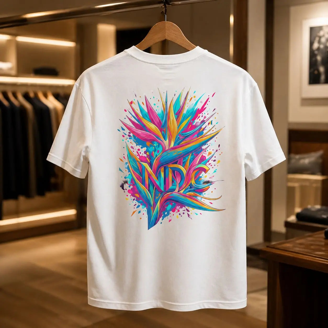 T-shirt NDC — Bird of Paradise Natural Di Cooking