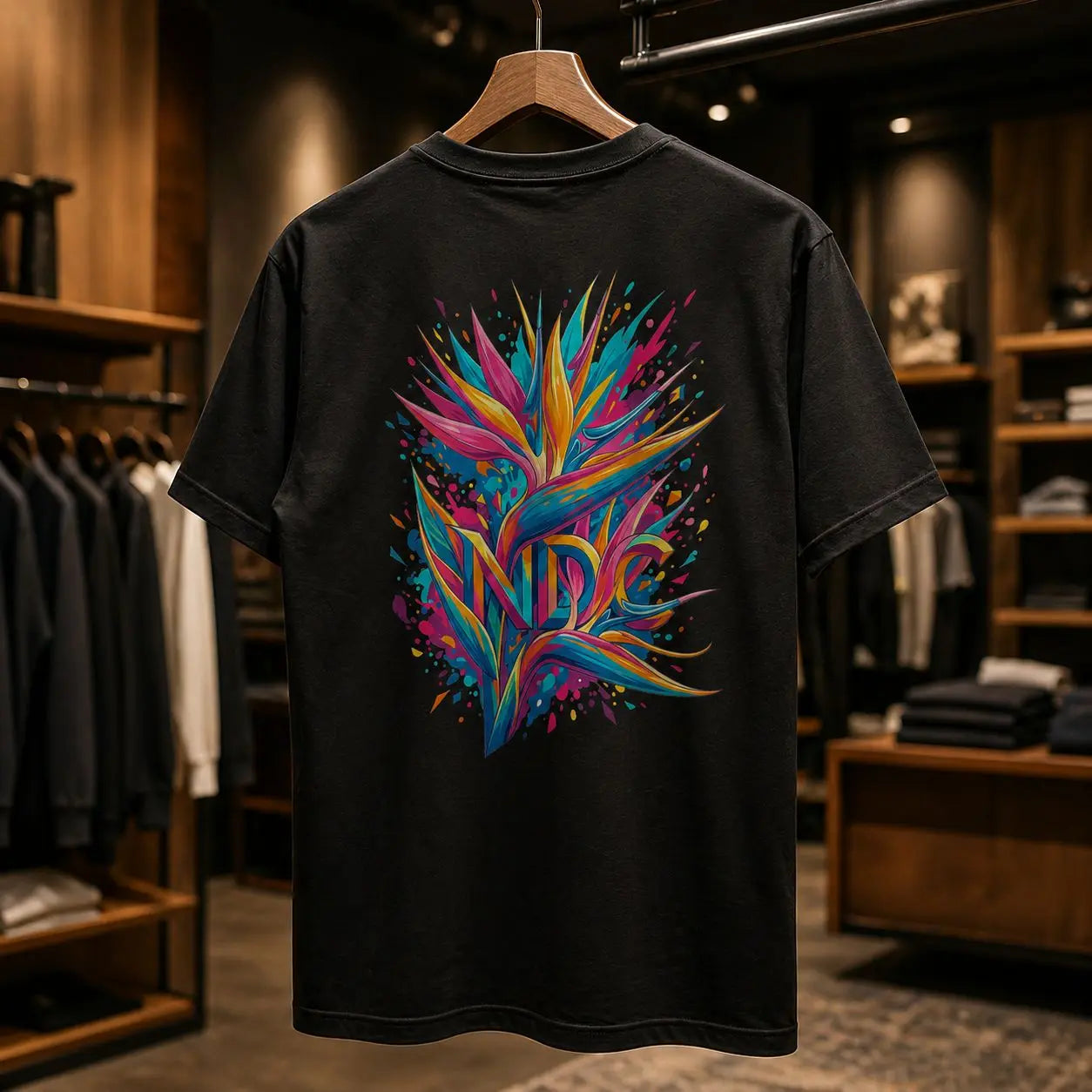 T-shirt NDC — Bird of Paradise Natural Di Cooking