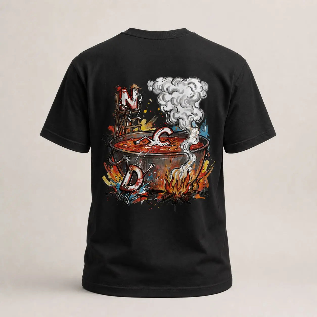 T-shirt NDC — Marmite Splash 974 Natural Di Cooking