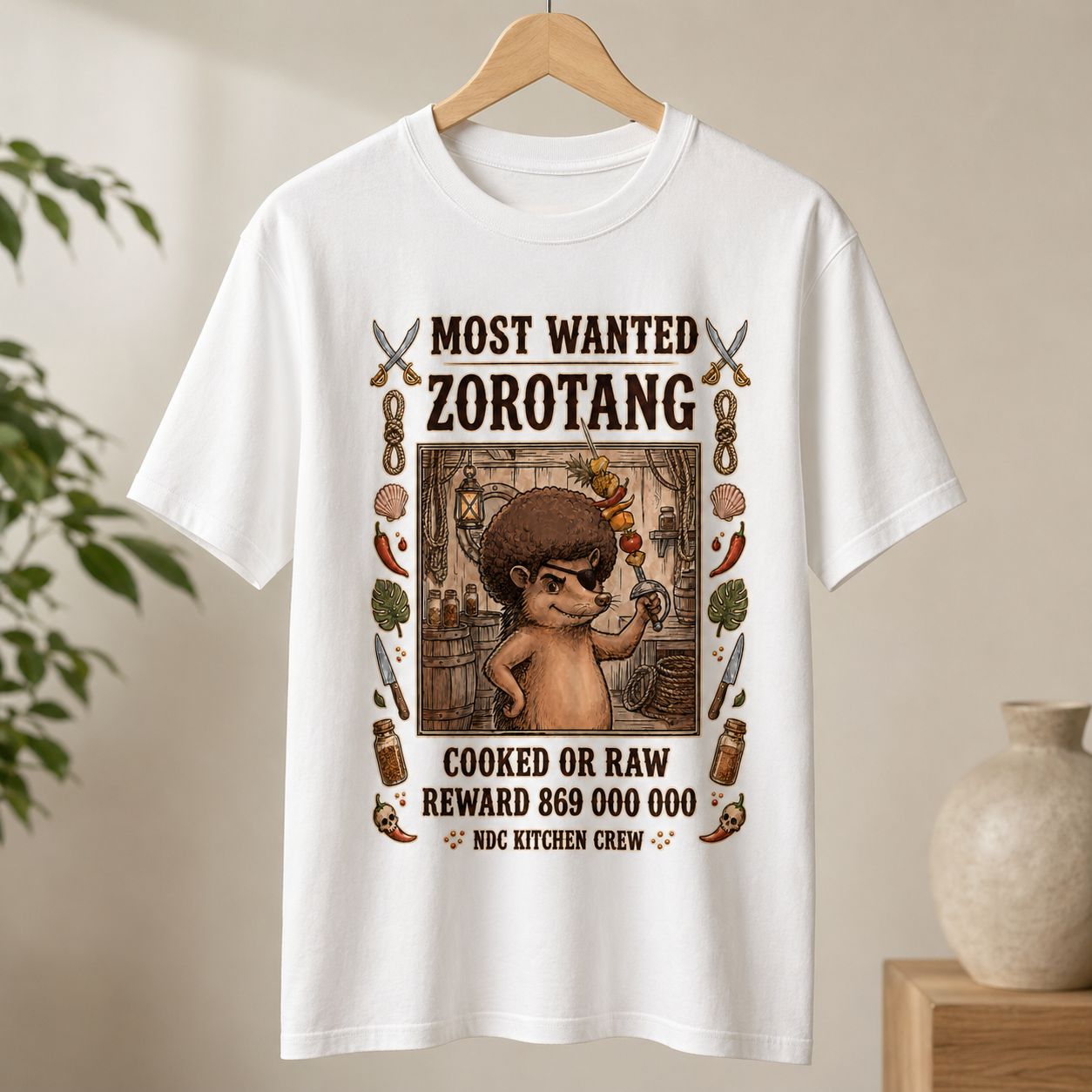 T-shirt NDC — Zorotang Natural Di Cooking