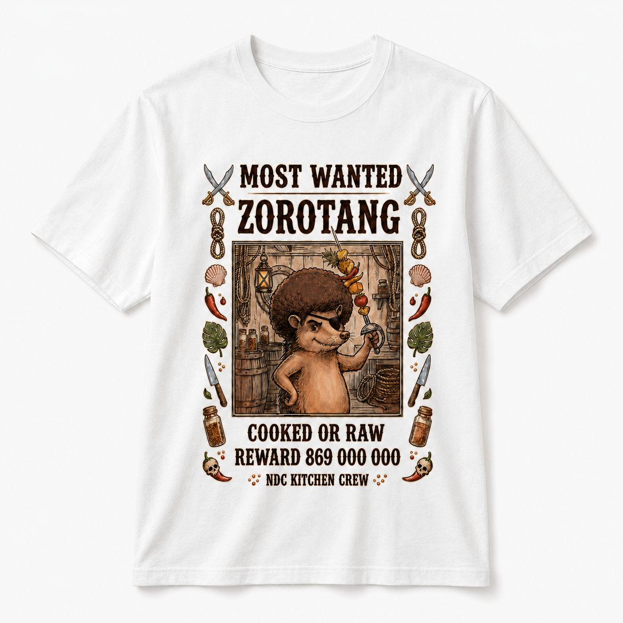 T-shirt NDC — Zorotang Natural Di Cooking