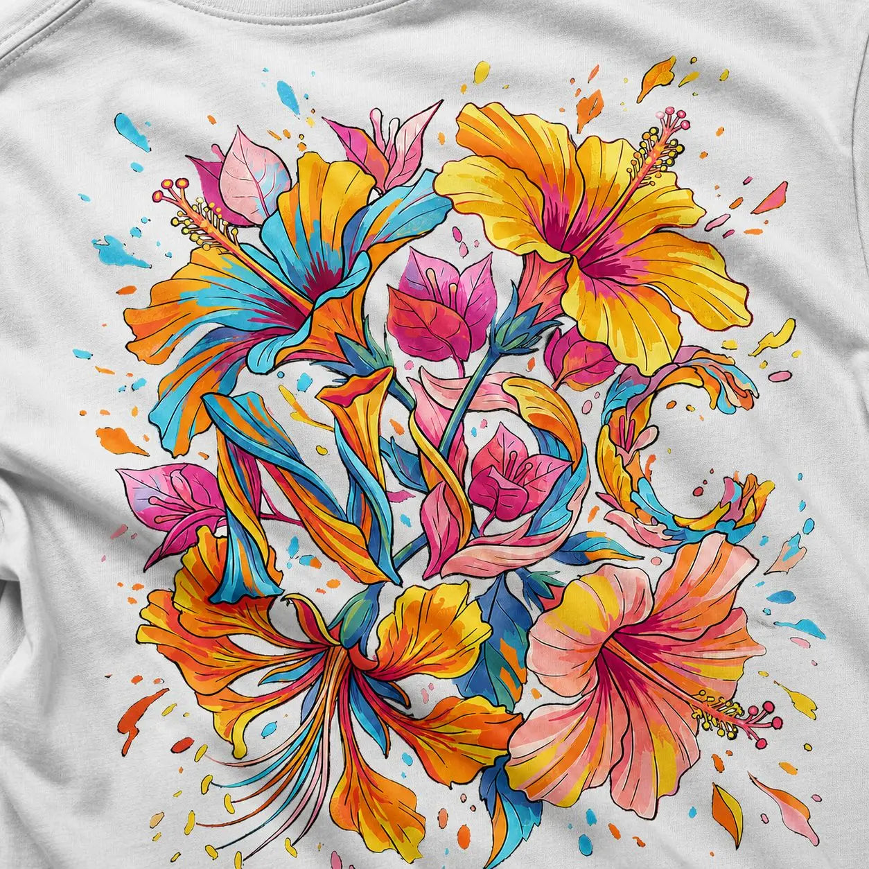 T-shirt NDC Fleur Éclatante Natural Di Cooking