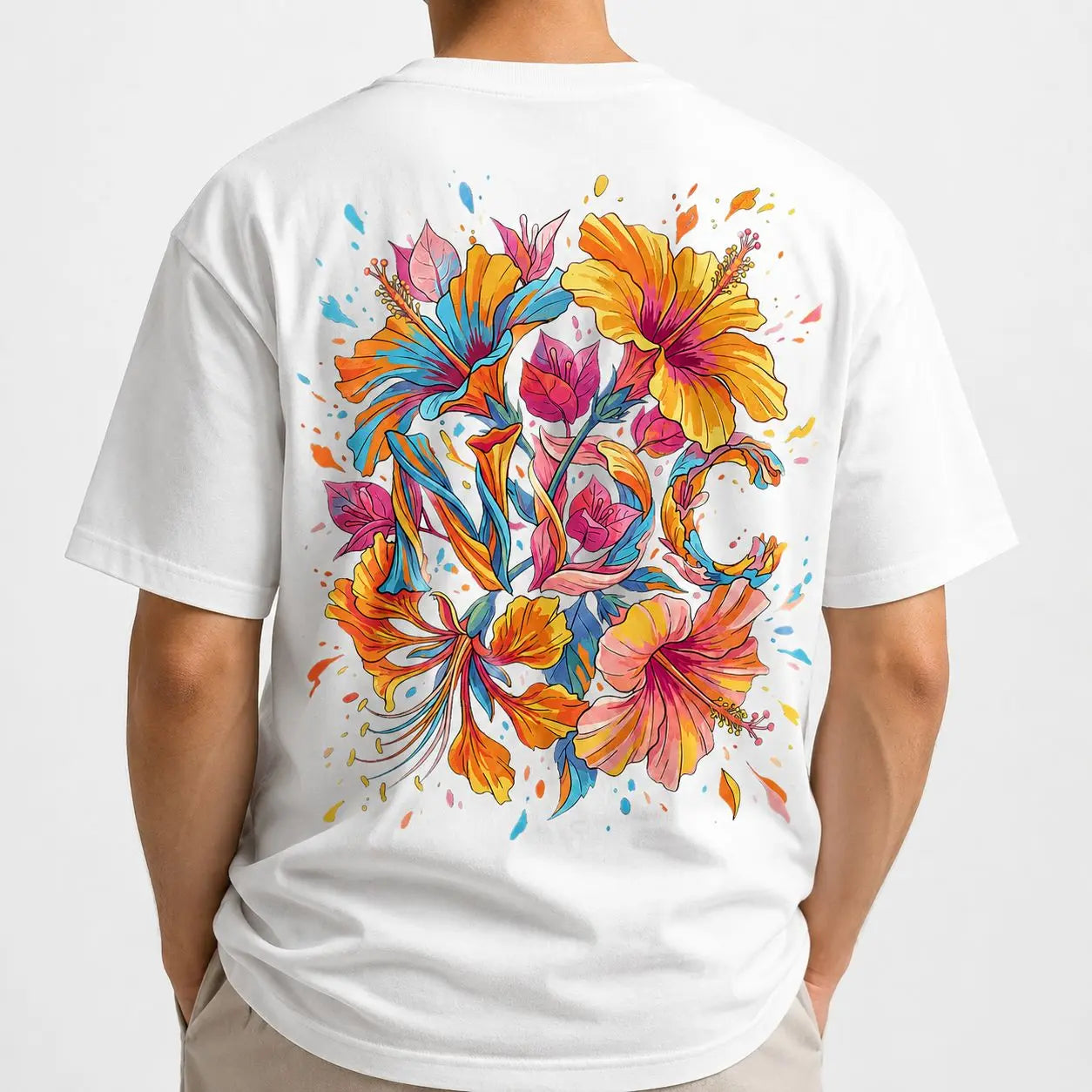 T-shirt NDC Fleur Éclatante Natural Di Cooking