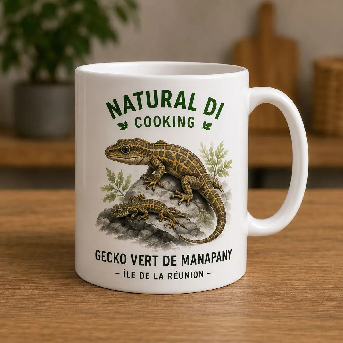Mug NDC — Gecko Vert de Manapany
