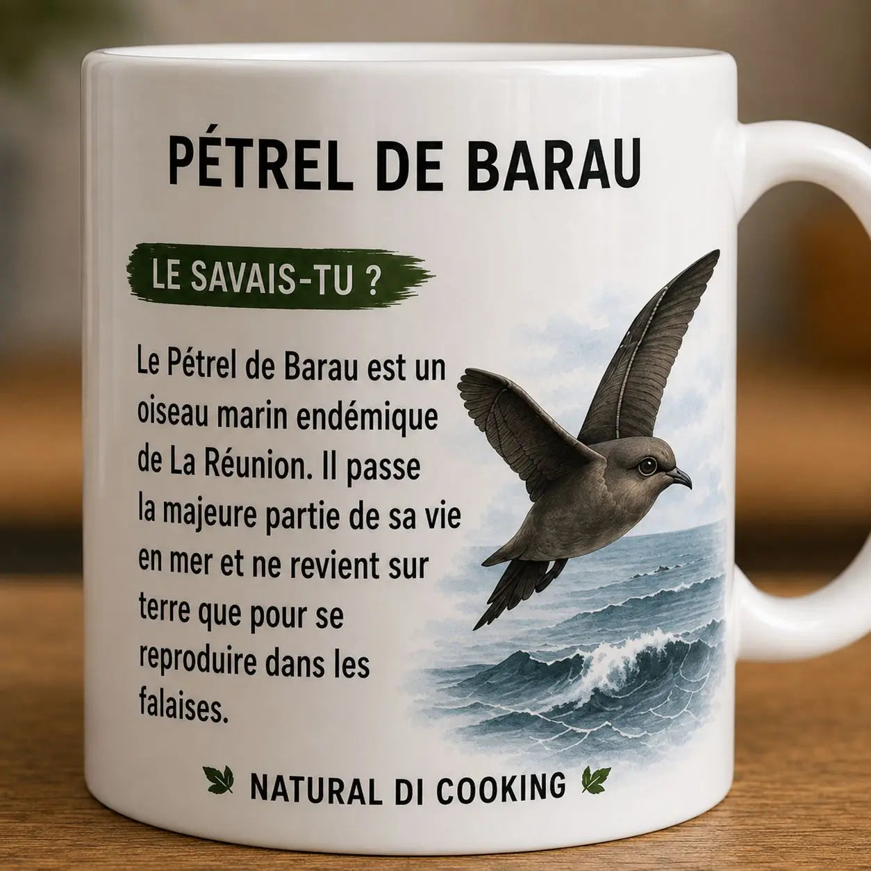 Mug Pétrel de Barau - Le savais-tu