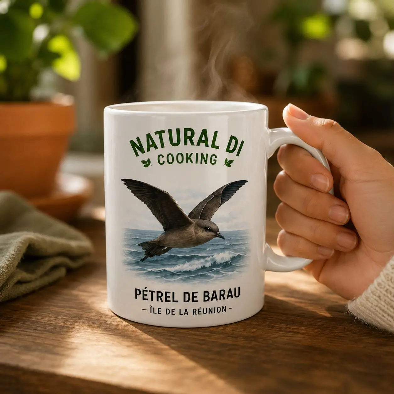 Mug Pétrel de Barau - Mise en situation lifestyle