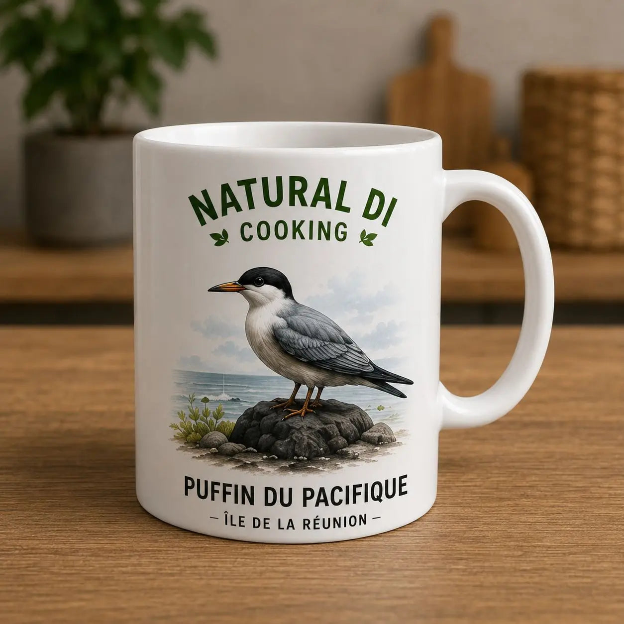 Mug Puffin du Pacifique - Mockup principal