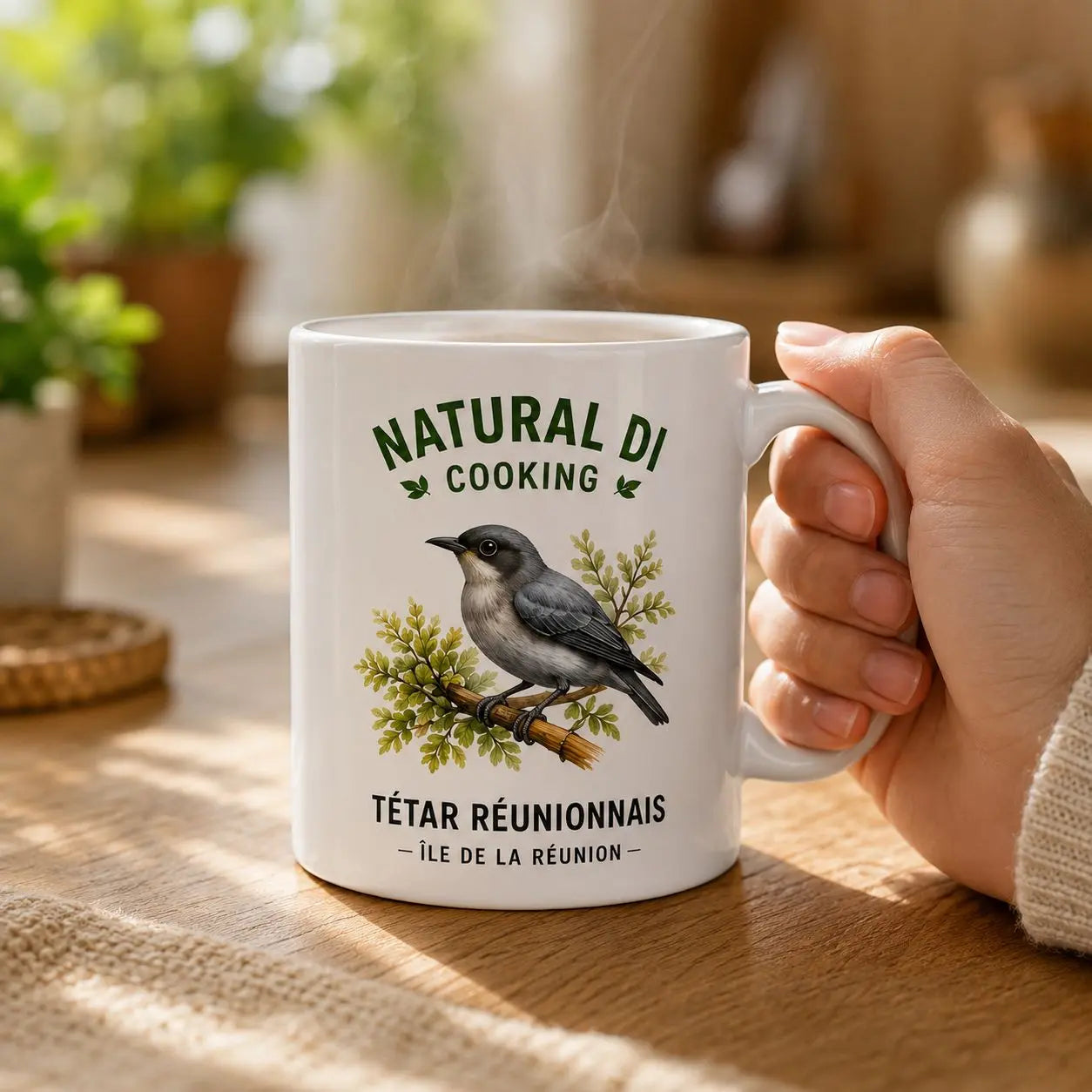 Mug Tétar Réunionnais - Mise en situation lifestyle