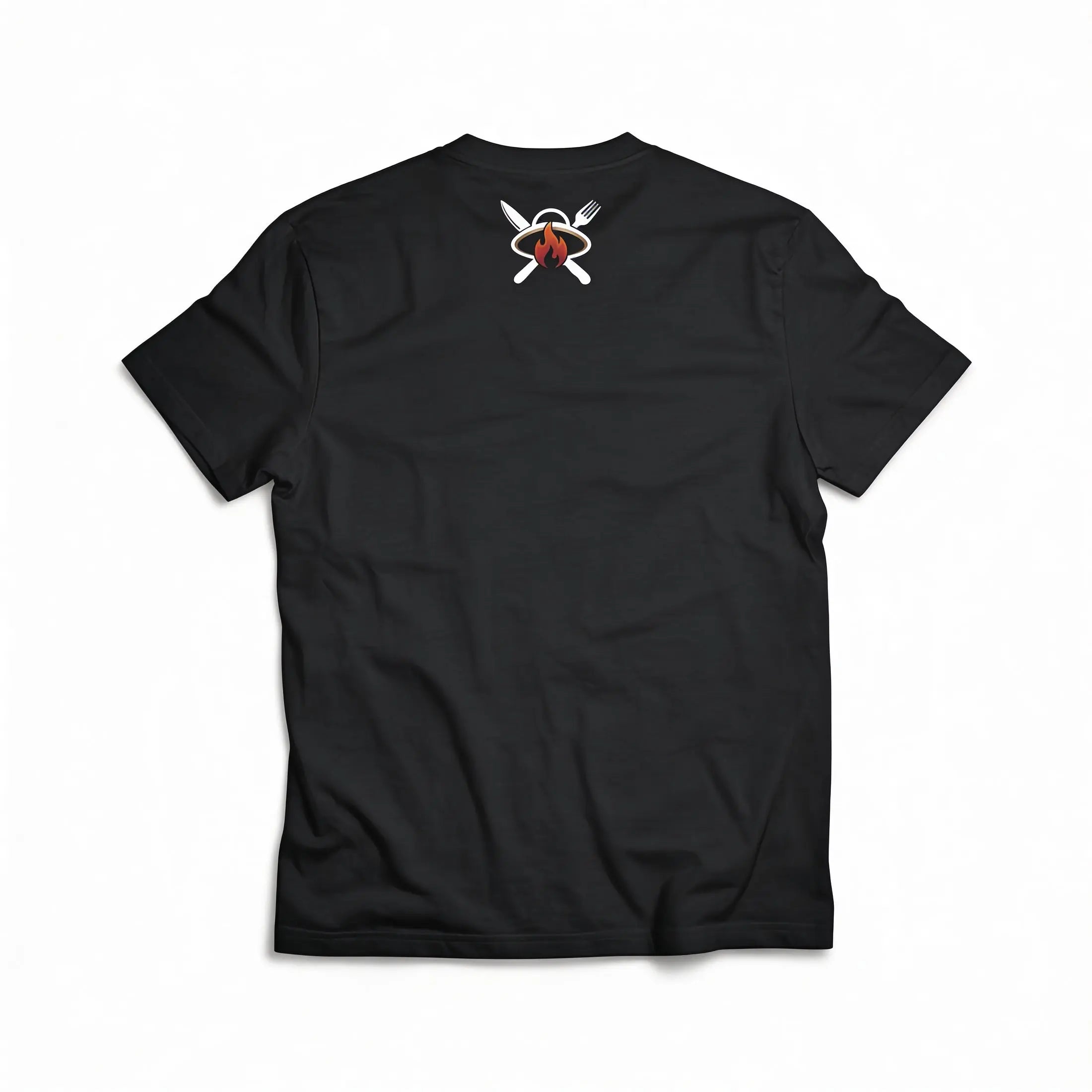 T-shirt NDC — Pluie d'Or noir - vue de dos logo NDC