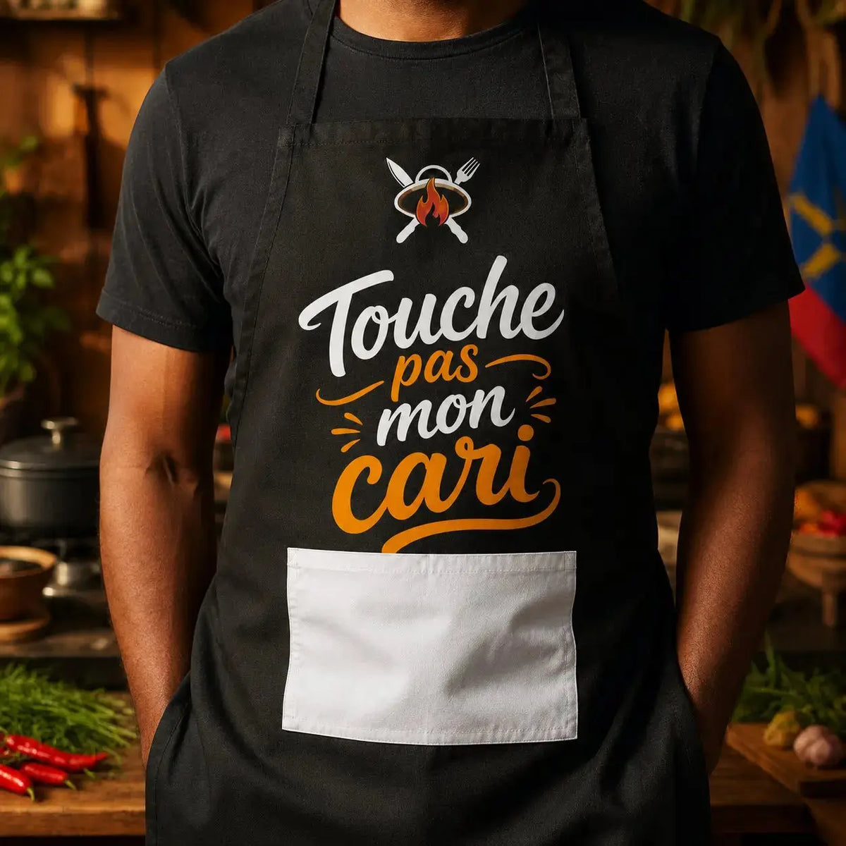 Tablier NDC — Touche pas mon cari
